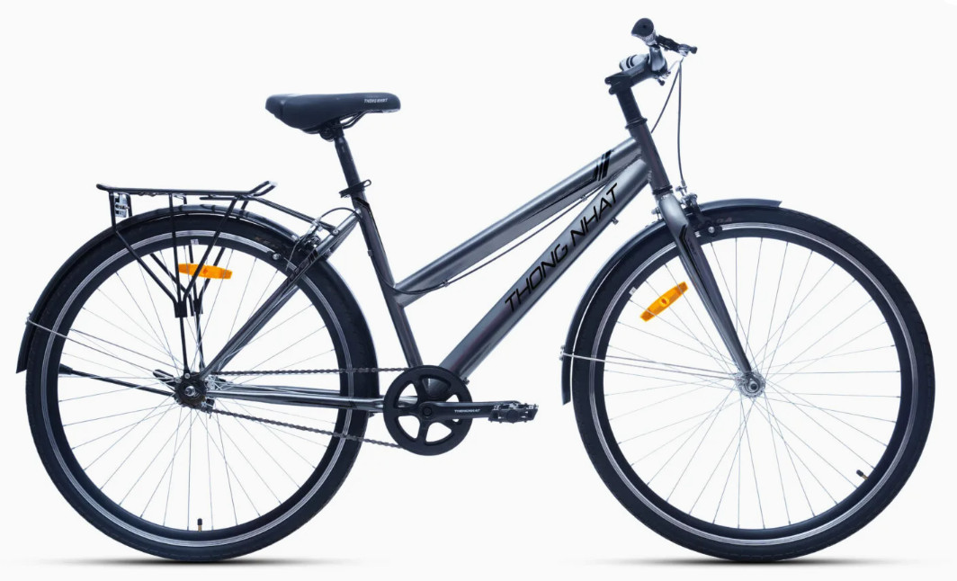 Xe đạp học sinh Thống Nhất GN 2.0 700cc màu xám bạc độc lạ